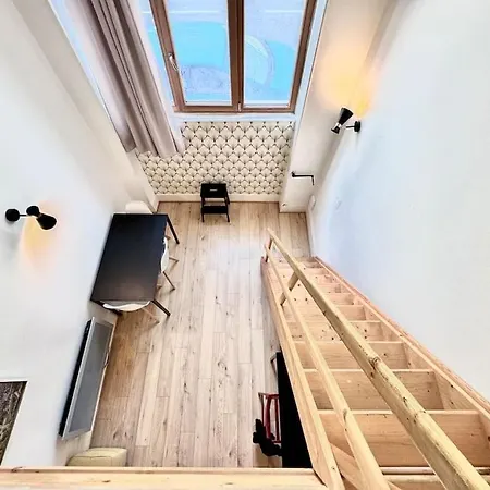 Apartmán Loft Gare Centre Vue Bastille Parking Grenoble
