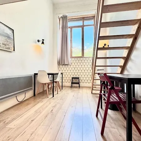 Loft Gare Centre Vue Bastille Parking Daire *