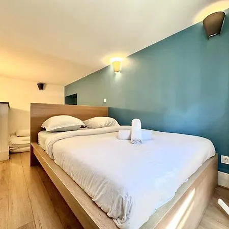 Loft Gare Centre Vue Bastille Parking Daire *