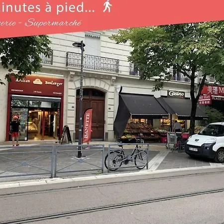Loft Gare Centre Vue Bastille Parking Daire