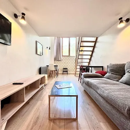 Daire Loft Gare Centre Vue Bastille Parking